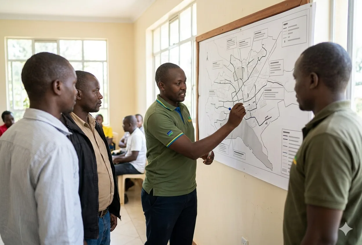Transport safety review session focused on route action and accountability