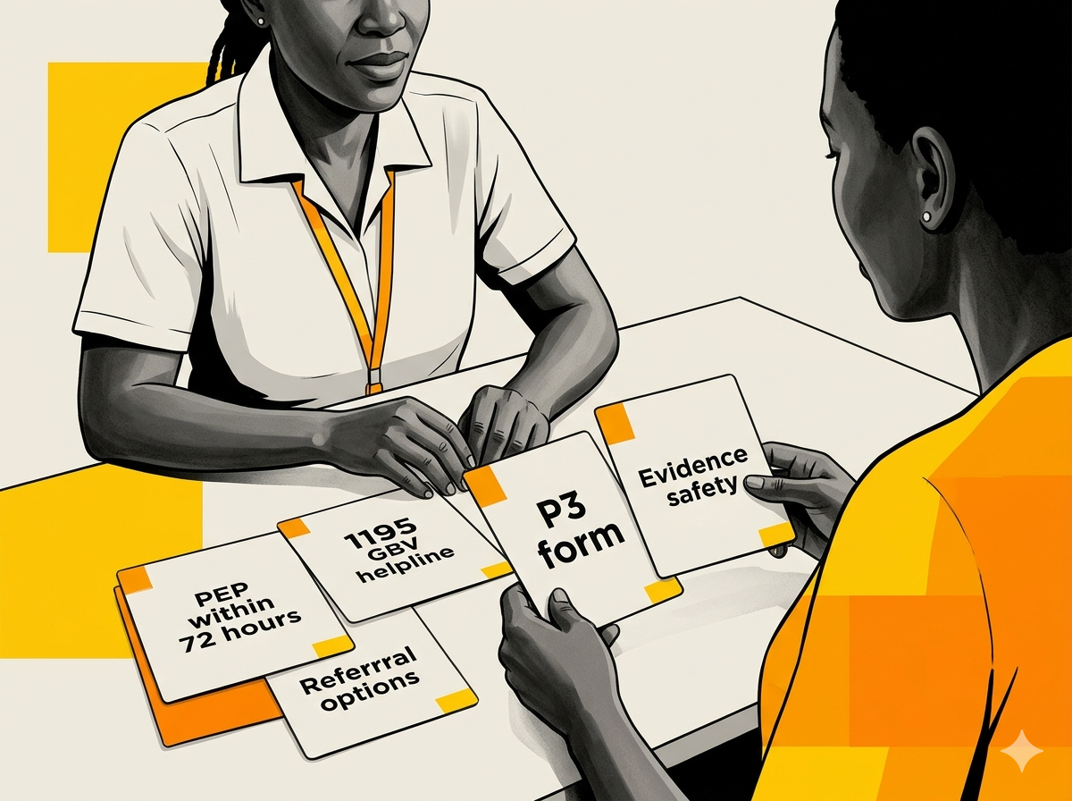 SafeRide practical guidance and legal aid illustration