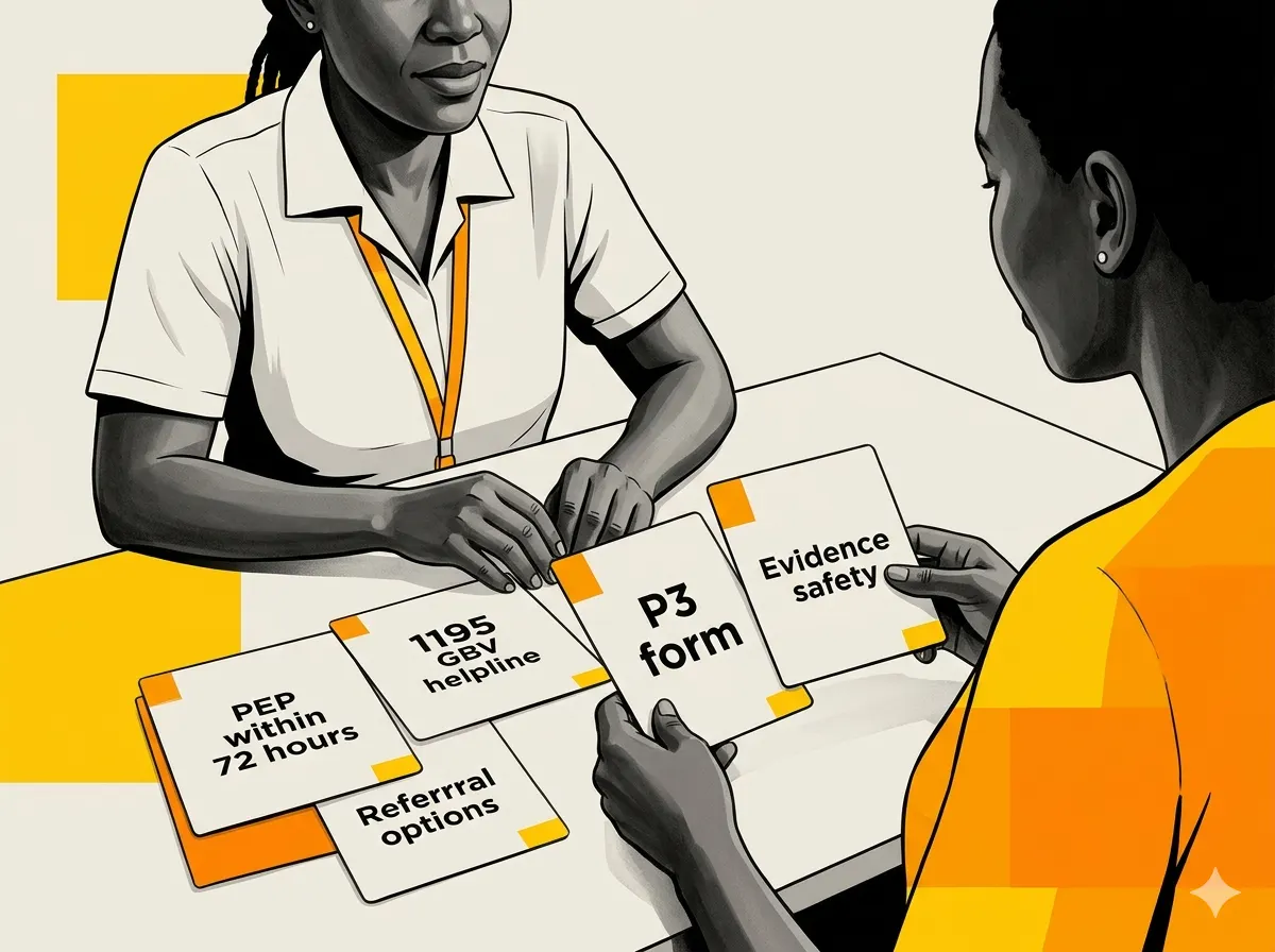 SafeRide practical guidance and legal aid illustration
